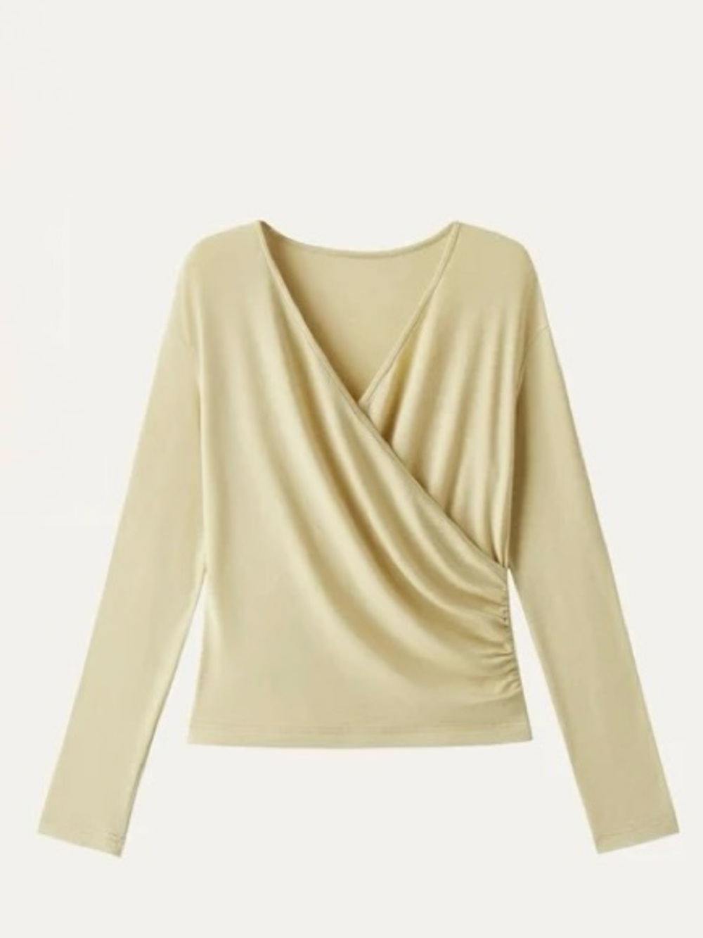 *NWT* LiteWarm Ruched Top